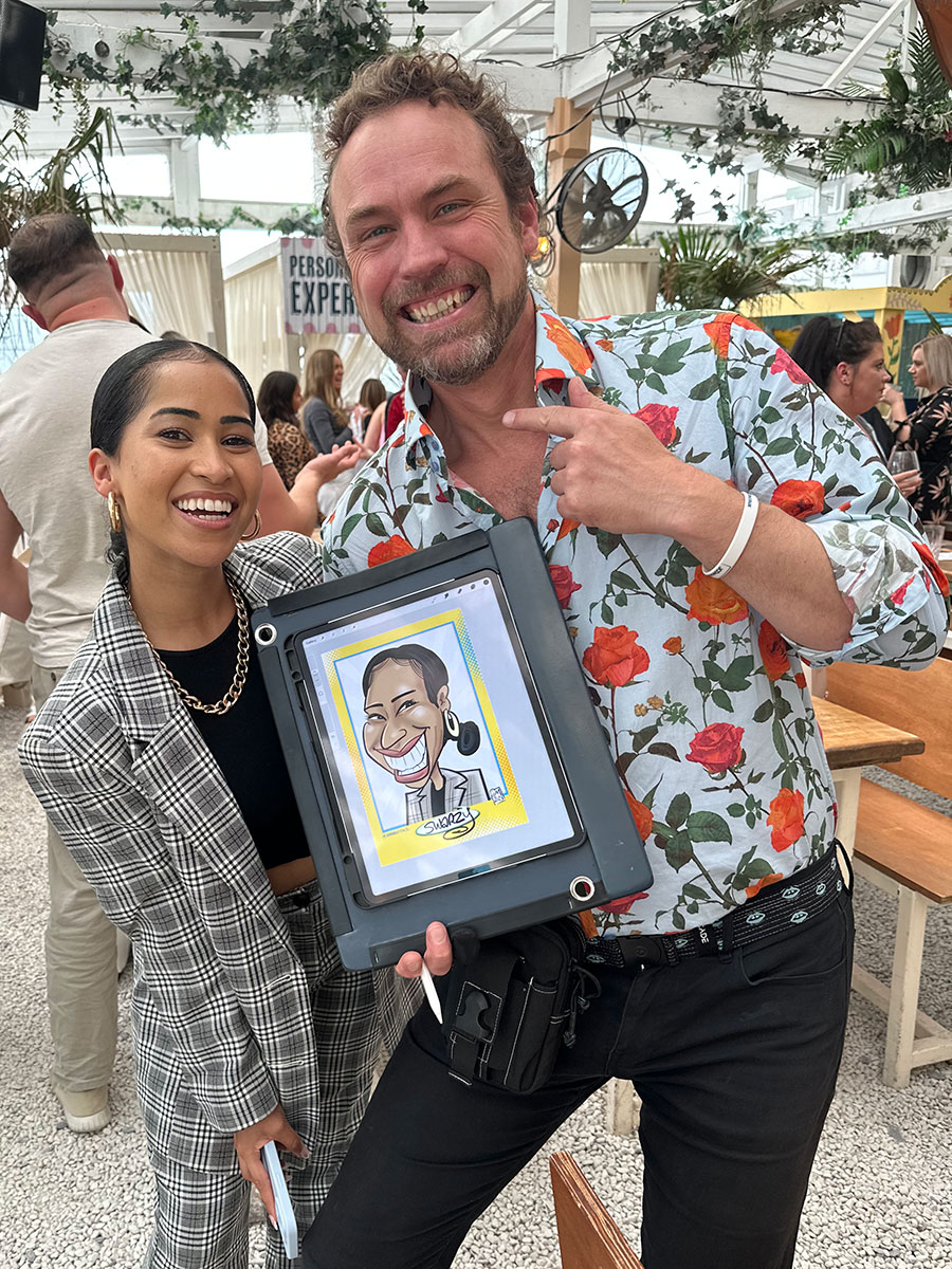 Sensible-Pencil-party-caricaturist