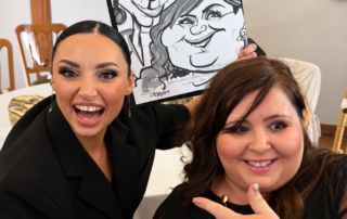 Party caricature in Wales